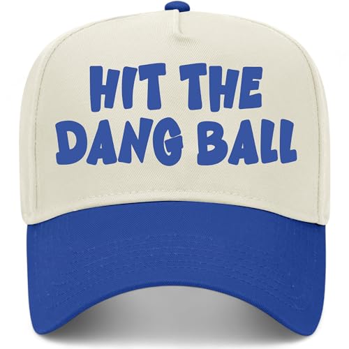 Hit The Dang Ball V2 Hat - color: Royal/Natural