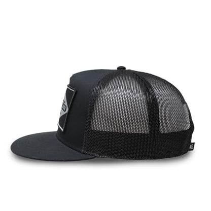 Billboard Adjustable Snapback Western Hat - color: Black