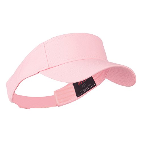 Youth Cotton Sun Visor - color: Pink
