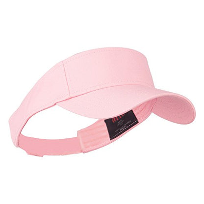 Youth Cotton Sun Visor - color: Pink