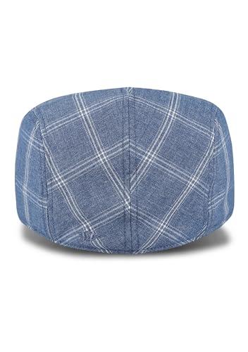 Dockers Men's Ivy Newsboy Hat - color: Blue, size: Large-X-Large
