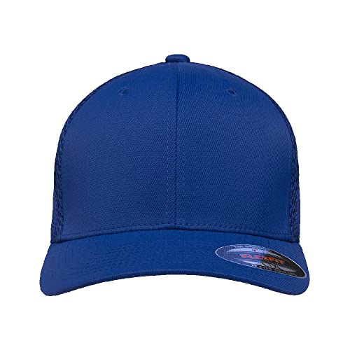 Flexfit 6533 Ultrafibre & Airmesh Lightweight Stretch-Fitted Cap - color: Royal, size: Large-X-Large