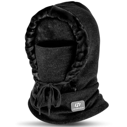 Balaclava Ski Mask Balaclava Face Mask for Men Women Winter PasamontañAs Hombre - color: Black