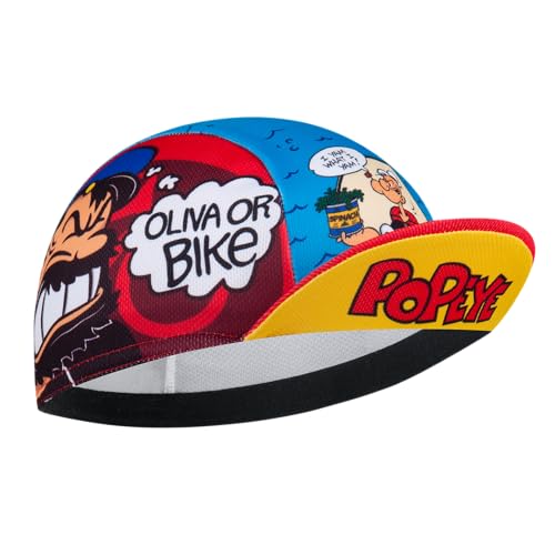 Cycling Cap with Sun Visor, Lightweight Polyester Bike Hat for Men & Women - color: Ck17