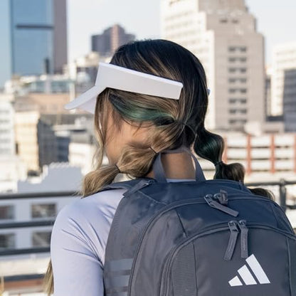adidas Women's Match 2 Visor - color: White/2