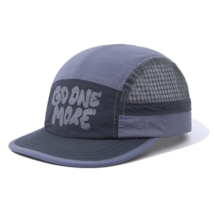 Mesh 5 Panel Baseball Cap Summer Short Brim Hats for Men Women Breathable Lightweight Dad Hat Umpire Cadet Cap - color: Mg-slcwdy2509-grey