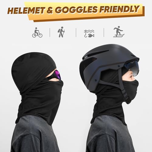 Kids Balaclava Winter Cold Weather Warm Ski Mask Unisex Fits Ages 4–12