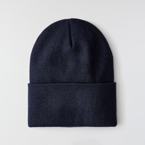 Carhartt Men's Knit Cuffed Beanie 104597 - color: Navy
