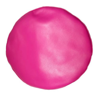 Chic PU Leather Beret for Women, Classic Berets Artist Painter Cap with Rhinestones Accessories - color: Hot Pink