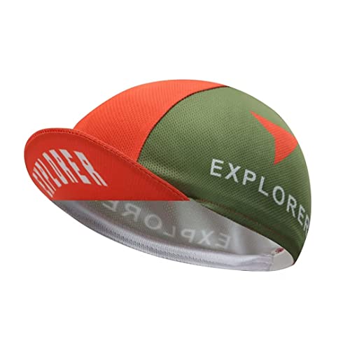 Canadian Flag Cycling Cap - Polyester Cycling Hat-Under Helmet - Cycling Helmet Liner Breathable&Sweat Uptake - color: Caa