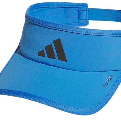 adidas Men's Superlite Visor - color: Ray Blue/Black/3