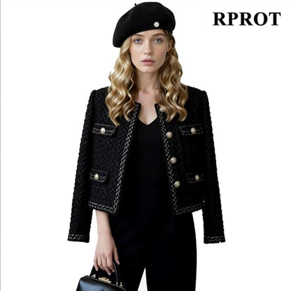Sophisticated French Chic Women's Wool Blend Beret with Metal Detail - Artist Hat for Style & Creative 21.7-22.8 in