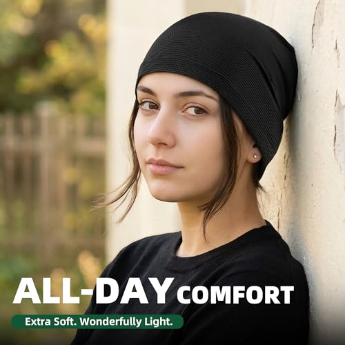 3 Pack Breathable Cooling Skull Cap Sweat Wicking Beanie for Cycling Running Helmet Liner Cap Under Hard Hat - color: Black+gray+blue