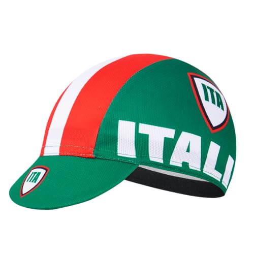 Cycling Cap for Man and Woman-Cycling Hat Under Helmet-Polyester Breathable Sweat Absorbent - color: Acou19