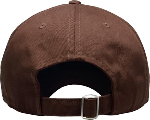 KBETHOS® Classic Washed Cotton Baseball Cap - color: Brown
