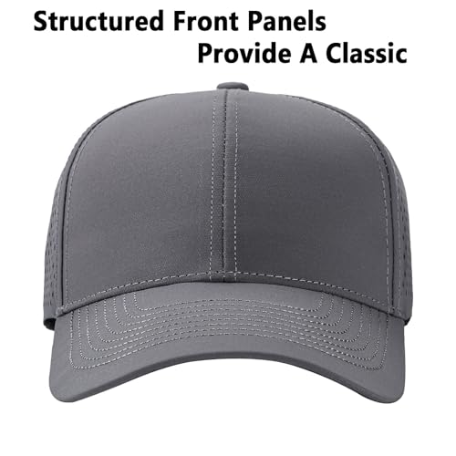 Quick Dry Trucker Hat for Men & Women Workouts Hats - color: Dark Grey