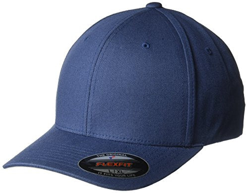 Flexfit Premium Original V Cotton Twill Fitted Hat Navy