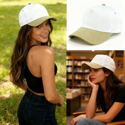 Hat Funny Embroidered Trucker Hat Adjustable Two Tone Snapback Canvas Baseball Cap for Womens - color: Gold-you Love Me