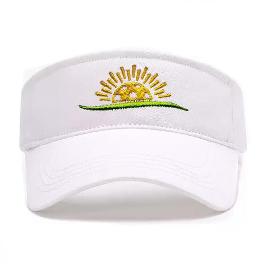 Embroidered Pickleball Visor Men Women,Gifts for Pickleball Lovers - color: White, style: Pickleball Sunshine