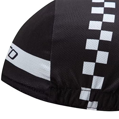 Cycling Cap - Polyester Road Cycling Hat-Under Helmet - Cycling Helmet Liner Breathable&Sweat Uptake - color: 1
