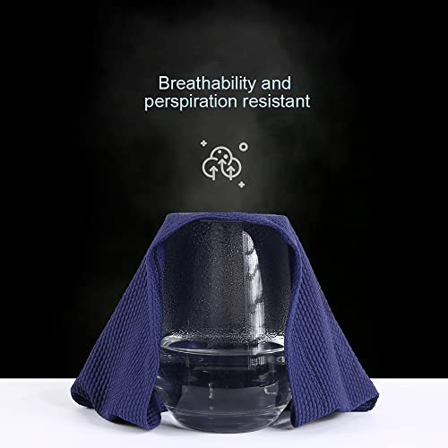 WTACTFUL Cooling Breathable Skull Cap Men Women, Sweat Wicking 1-2-4 Pack - color: Black + Blue