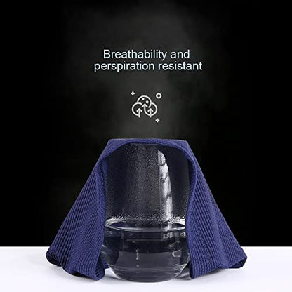 WTACTFUL Cooling Breathable Skull Cap Men Women, Sweat Wicking 1-2-4 Pack - color: Black + Blue
