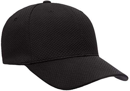 Flexfit Men's Cool & Dry 3D Hexagon Jersey - color: Black, size: Large-X-Large