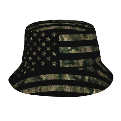 Bucket Hats Fashion Sun Cap Packable Outdoor Fisherman Hat Women Men - color: Black2