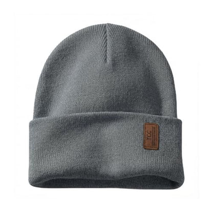 Beanie for Men Women | Cuffed Thick Soft Knitted Unisex Winter Hat Beanies Skull Cap - color: A02- Grey