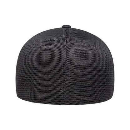 Flexfit Melange Unipanel Trucker Cap - color: Charcoal, size: Large-X-Large