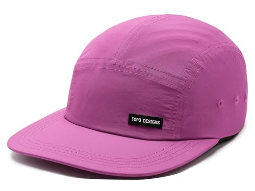 Topo Designs Nylon Camp Hat - color: Damson