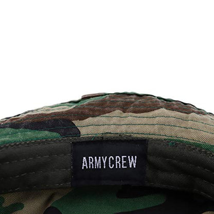 Armycrew Big Oversized Jungle Boonie Bucket Hat with Chin String Fits Upto XXXL - color: Camo, size: XX-Large-3X-Large