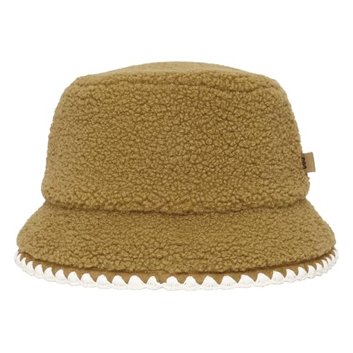 UGG Women's Uggfluff Scalloped Hat - color: Chestnut, size: Large-X-Large