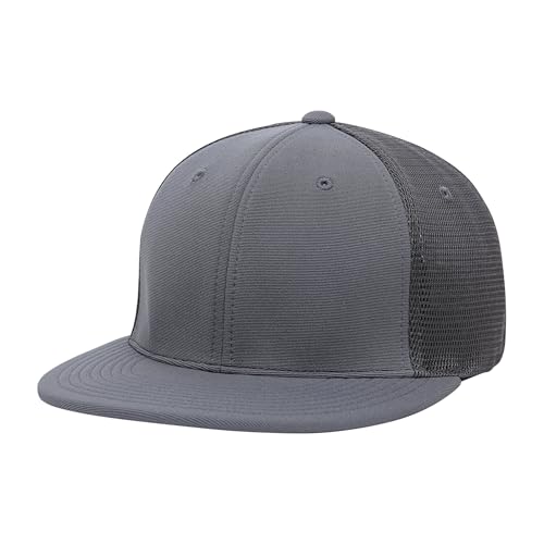Pacific Headwear Unisex-Adult Pacific Headwear Premium M2 Performance Trucker Flexfit® Cap - color: Graphite, size: X-Small