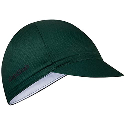 GripGrab Summer Cycling Cap - UV Protection Under-Helmet Bicycle Visor Hat - color: Green, size: Small-Medium
