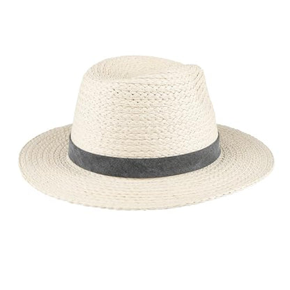 Levi's Men's Straw Fedora Hat - color: Black, size: Small-Medium