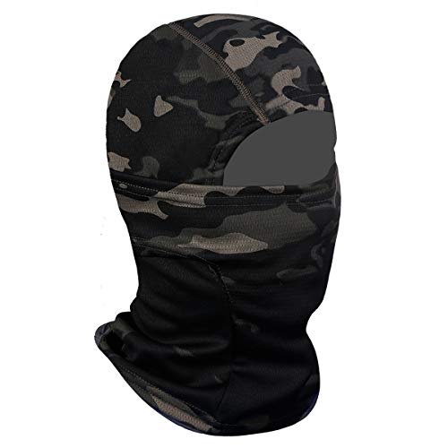 Achiou Ski Mask for Men and Women, Lightweight UV Balaclava Face Cover - color: Colorful