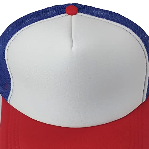 12 Pack Sublimation Hats for Men Blank Trucker Hats Bulk Snapback Mesh Women Baseball Caps DIY Custom 18 Colors - color: 12-pcs Multi 1