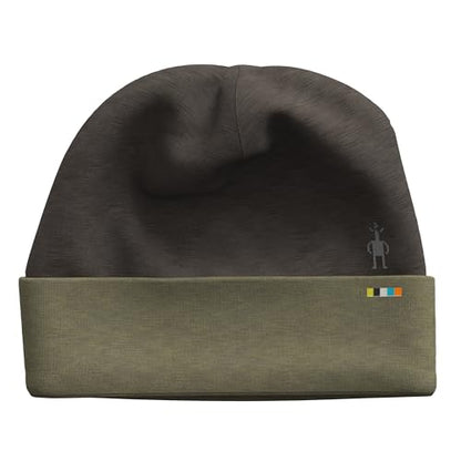 SmartWool Unisex Adult Thermal Merino Reversible Cuffed Beanie - color: North Woods Heather