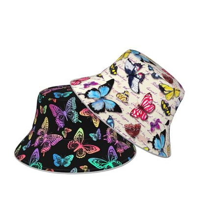 Bucket Hat double sided wearing for women men Summer outdoor fisherman hat - color: Ñõé«ãû³æ14