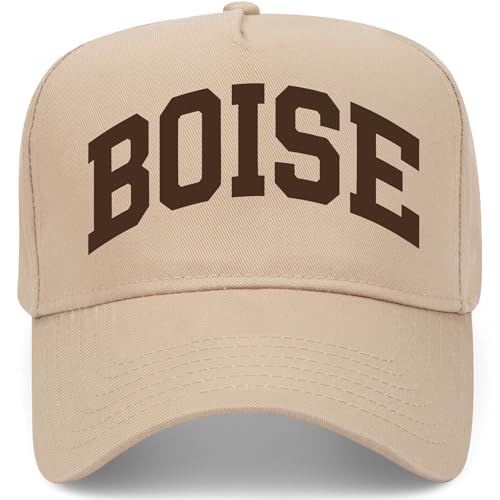 Boise Collegiate Hat - color: Khaki