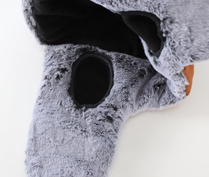 Connectyle Men's Trapper Hat with Faux Fur Linning Eskimo Windproof Winter Warm Hats Ushanka Hunting Hat - color: Caramel