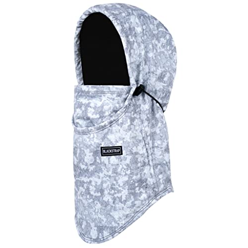 BLACKSTRAP Team Hood Dual Layer Adjustable Balaclava Ski Mask Compatible, Adult Unisex - color: Canvas Gray
