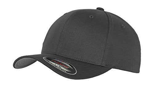Flexfit Men's Athletic Baseball Fitted Cap - color: Gray, size: Large-X-Large
