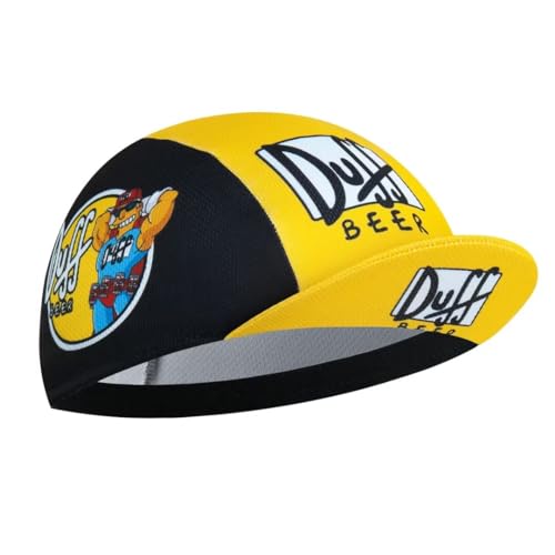Cycling Cap for Man and Woman Cycling Hat Under Helmet-Polyester Breathable Sweat Absorbent - color: Bee-7