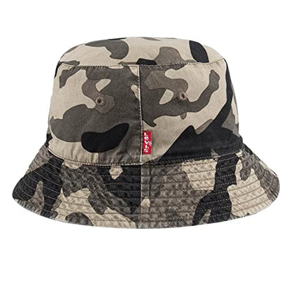 Levi's Men's Classic Lightweight Bucket Hat - color: Camo/Black
