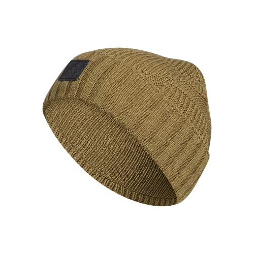 adidas Men's Pine Knot Fold Beanie - color: Orbit Green/Black