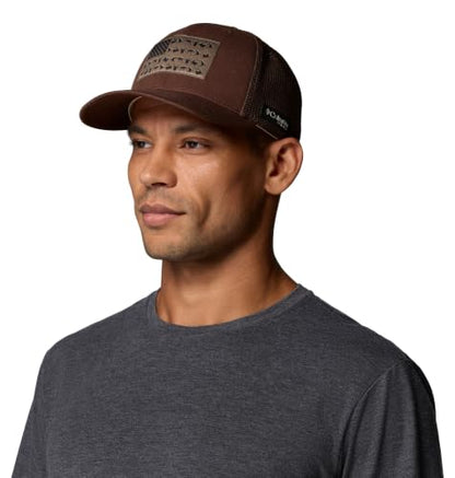 Columbia Unisex PHG Game Flag Mesh Ball Cap - color: Tobacco/Hunting Flag, size: Medium