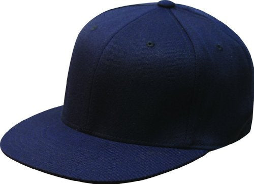 Flexfit mens Flat - color: Dark Navy, size: Large-X-Large