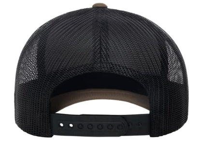 L2K Classics Plain Trucker Mesh Cap Baseball Cap - Mens Hats Trucker Hats for Men - color: Coyote/Brown
